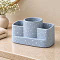 Jorlenna Blue Fleck Countertop Organizer — main view